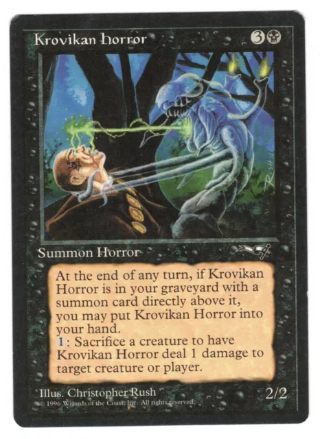 ►Magic-Style◄ MTG - Krovikan Horror - English Alliances - EX