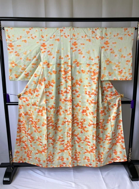 Vintage Japanese kimono - Beautiful Silk Kimono robe