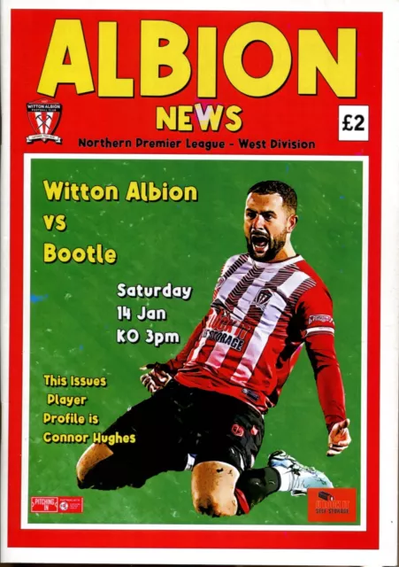Witton Albion v Bootle 14/01/23 Northern Premier West Division