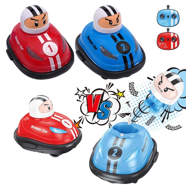 INTERACTIVE SUPER BATTLE Bumper Car Rechargeable RC Bumper Cars Boys