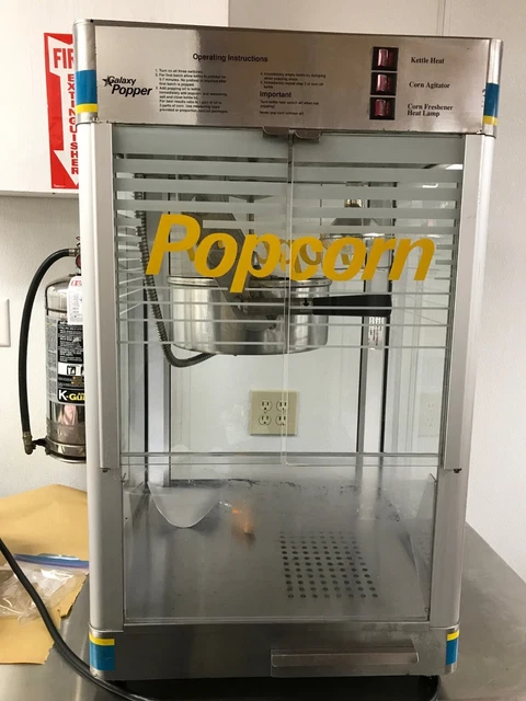 Star Galaxy Commercial Popcorn Machine/Popper, 12 oz