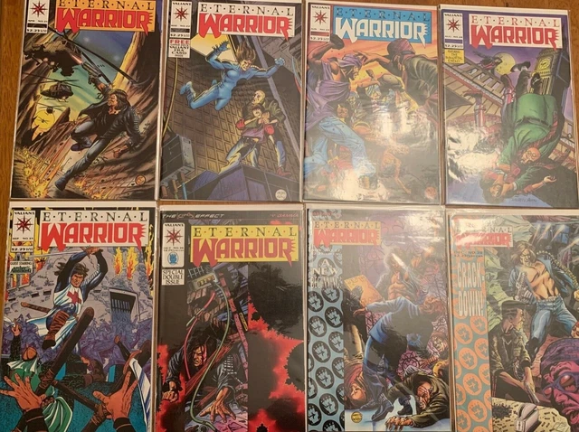 Eternal Warrior by Valiant 1994 Lot of 8 Issues 21-28