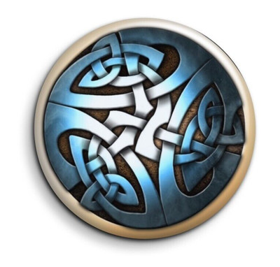 Celtique Lune et soleil 1 Magnet 56mm 