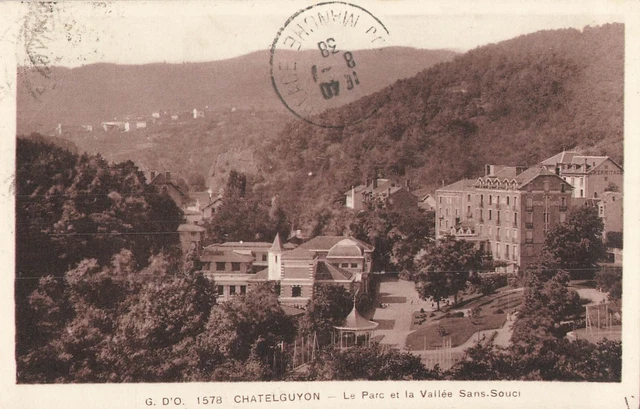 Chatel-Guyon - Source Louise à Châtel-Guyon