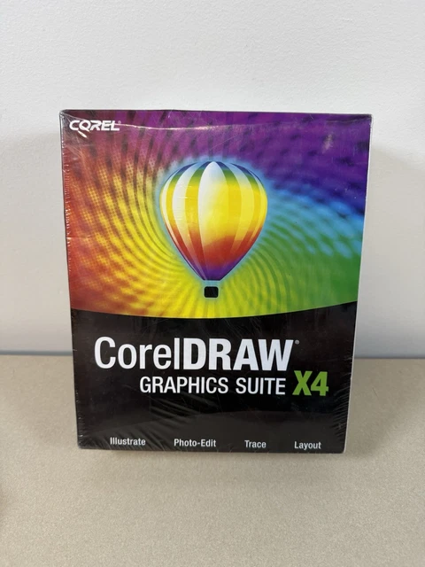 CORELDRAW GRAPHICS SUITE X4 FULL VERSION Drawing Software Asia RETAIL ...