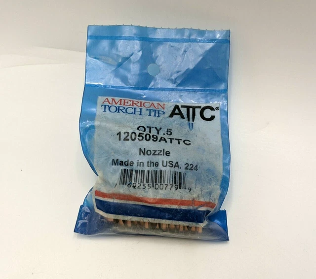 5PC ATTC 120509 Gouging Nozzle 80A Powermax1100 Plasma Cutting Equipment NOS