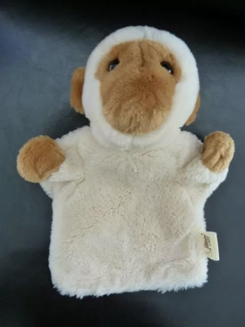 X. Doudou Peluche Marionnette Histoire D'ours  Singeecru Marron Exc. Etat