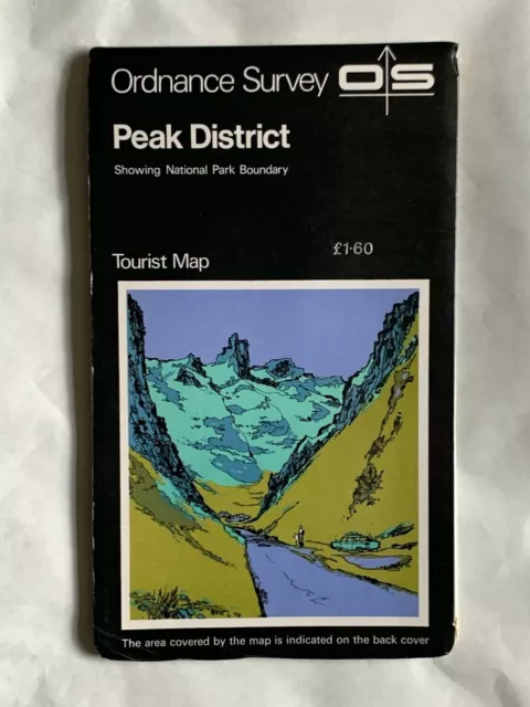 Ordnance survey One Inch Map, Peak District