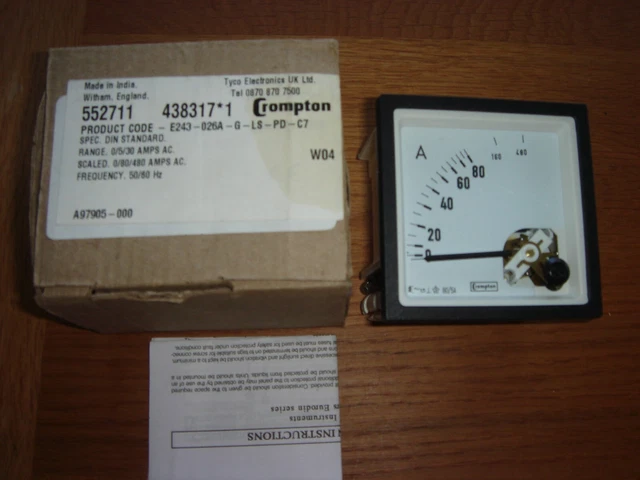 Crompton Ammeter