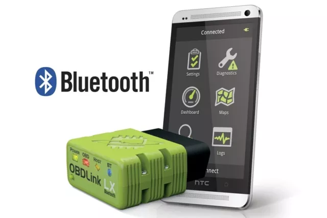 OBDLink LX Bluetooth Adapter incl ScanMaster OBD 2 Diagnosesoftware für alle Kfz
