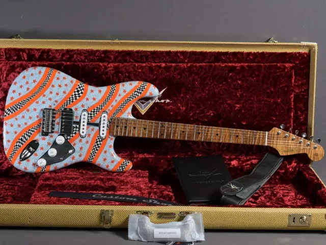 Fender Custom Shop Strat "Gulf Porsche Le Mans 1970" Masterbuilt Ron Thorn 2