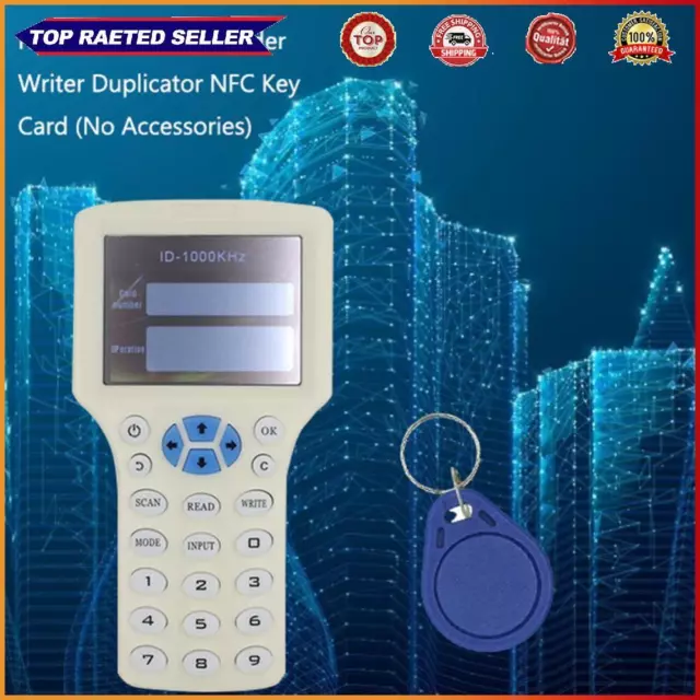 RFID Copier ID IC Reader Writer Encrypted Duplicator Programmer NFC Key Card