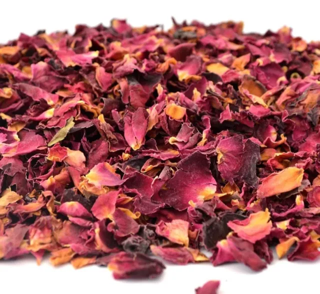 Getrocknete Rosenblätter für Badbombe Seifenkerze Basteln Konfetti aromatisch TOP Qualität