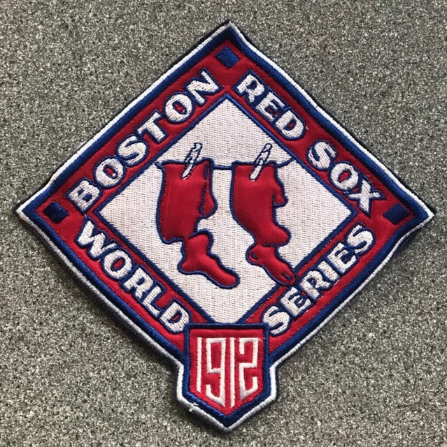1912 Mondo Serie Boston Rosso Sox MLB Baseball 5.75 " Classico Vecchi Tempi Team