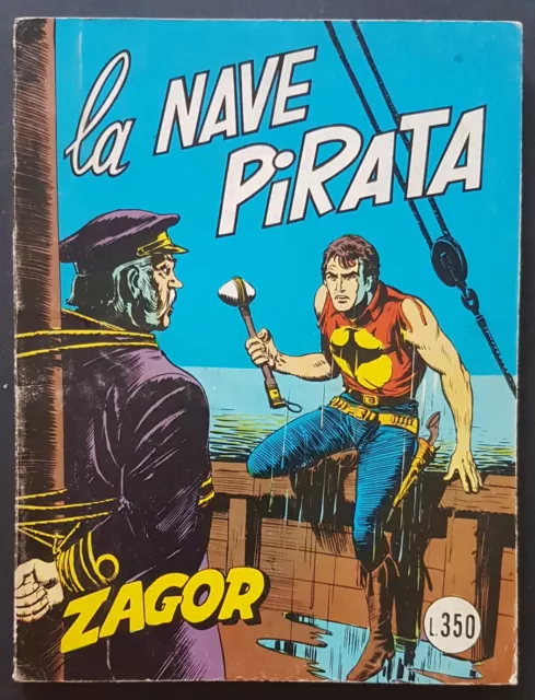 ZAGOR scritta rossa n.  65  da L. 350  - ed. Bonelli 1975 -   ottimo