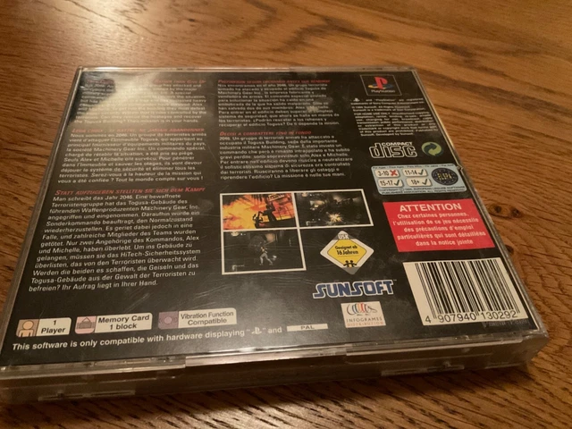 Hard Edge - Sony Playstation PS1 - komplett - PAL 5