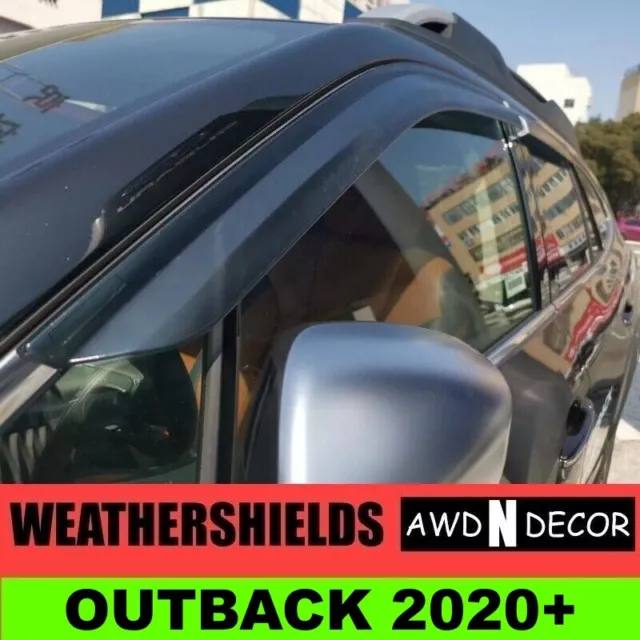 Weather shields Window Visor Weathershields suit Subaru Outback 2020+ MY21,22,23