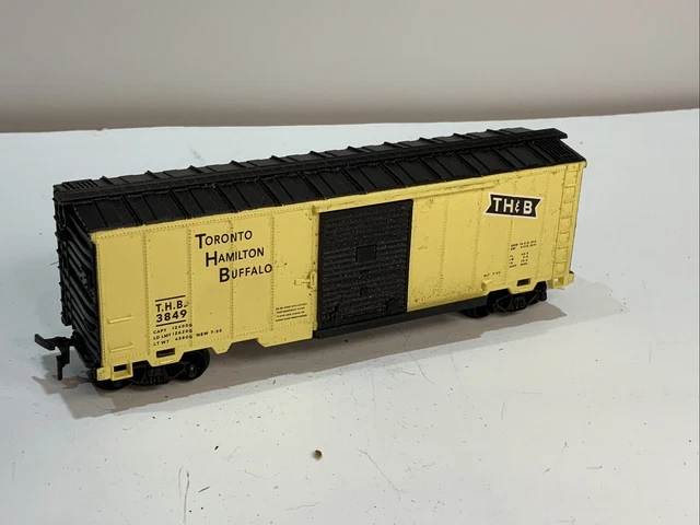 HO Scale Toronto, Hamilton & Buffalo 40' Boxcar #THB 3849