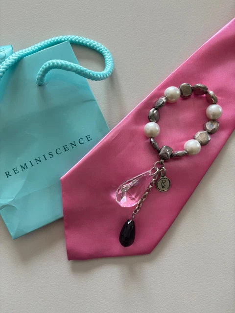 Bracelet Reminiscence – Nacre Et Cuivre Sur Câble Élastique – 3gr