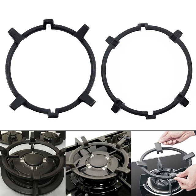 1 X Wok Soutien Rack Fonte Bague Table de Cuisson Gamme Pan Support Brûleur Gazs 2