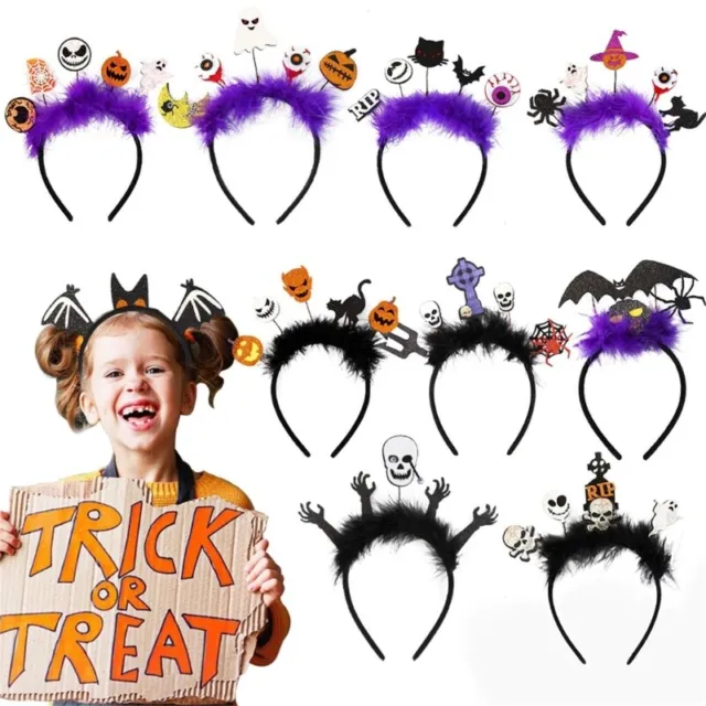 Halloween Headband Halloween Hair Clips Festival Designs for Whole Family