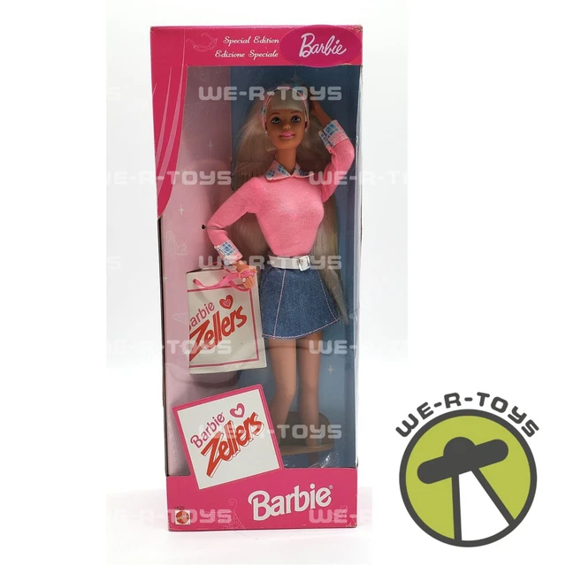 Présentoir Vitrine Pour Poupée Barbie, Mattel, 1997 - Neuf En Boîte, NRFB, Vintage