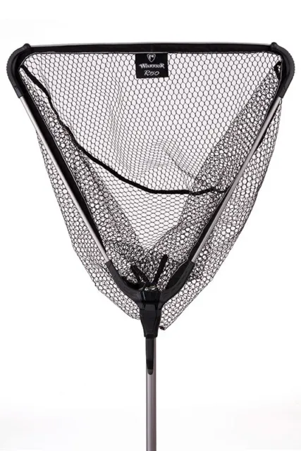 Fox Rage Warrior Landing Net Rubber Mesh *All Sizes* NEW Predator Fishing Net