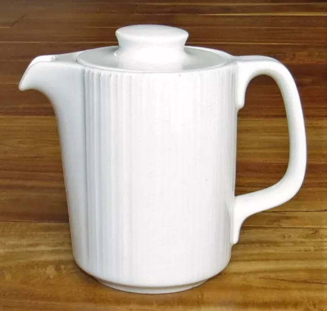 Rosenthal Studio Line TAPIO WIRKKALA Lidded Creamer Ribbed White Porcelain