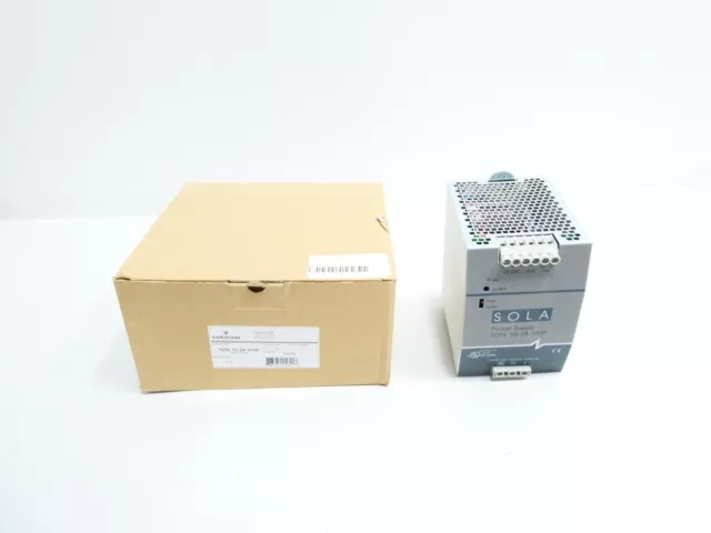 Sola SDN 10-24-100P Power Supply 115/230v-ac 10a Amp 24v-dc