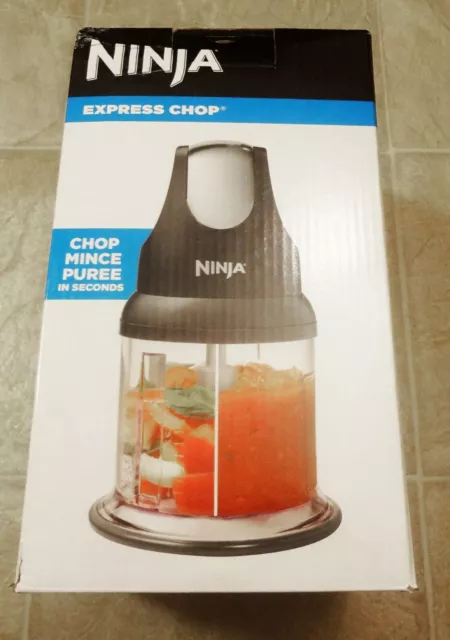 Ninja Food Chopper Express Chop with 200-Watt, 16-Ounce Bowl for Mincing,  Choppi
