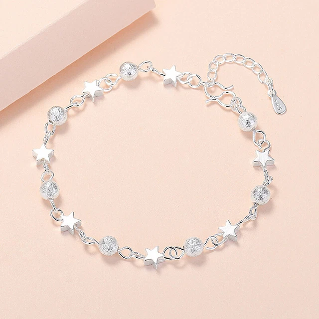Fresh Star Bracelets for Women Personality Round Bead Bracelet Korean Fash#km