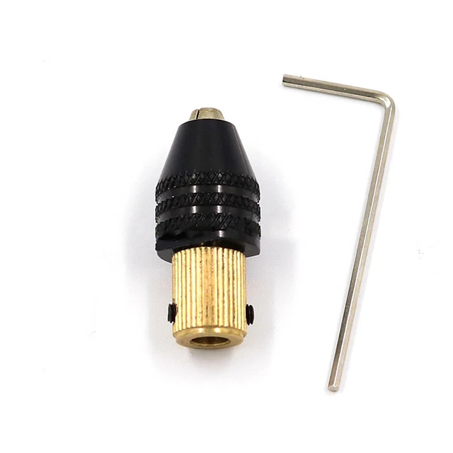 Mini Universal 0,3-3,2 mm Pequeño Mini Taladro Electrónico Mandril Kit de Herramientas