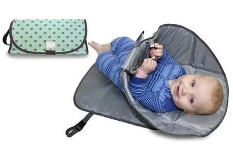 ArtOmShop™ Portable Diaper Changing Pad Clutch for Newborn