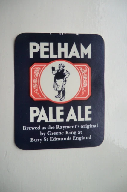 Neuwertig Rayments Furneux Pelham Herts By Greene King Pale Ale Brauerei Bieretikett