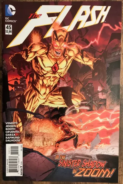 The Flash #45 By Venditti Jensen Booth Professor Zoom Thawne Variant A NM/M 2015