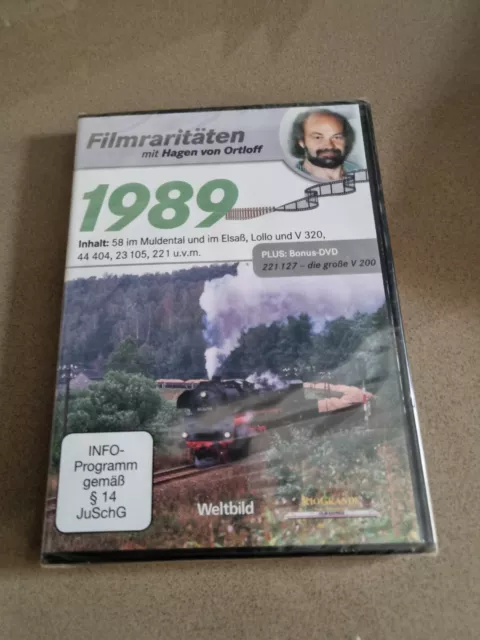 1989 - filmraritäten - v320 lok - 58 muldental - ortloff - ovp ! eisenbahn neu.