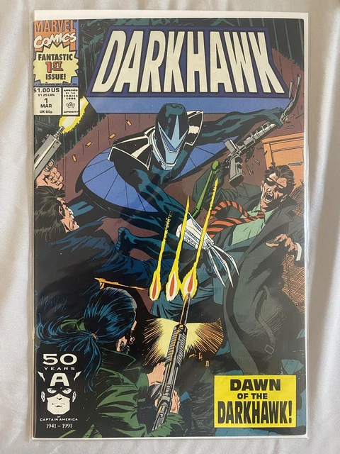 Darkhawk #1 1st Appearance of Darkhawk Marvel 1991 Comic VF/NM Condition 3