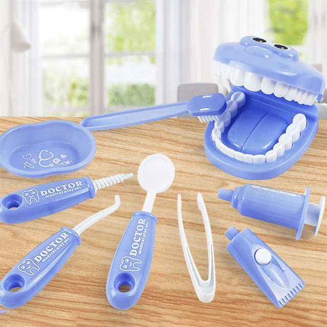 Gifts Children Doctor Nurse Toys Medical Sets Role Play Kit Tooth Teaching Aids