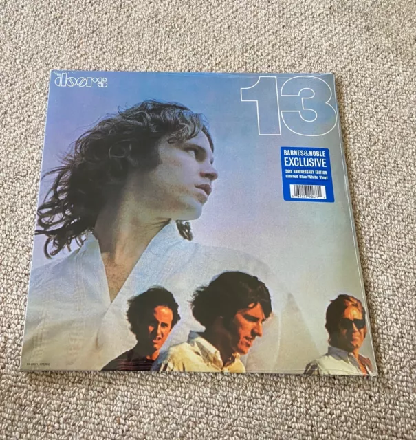The Doors - 13 50th Anniv Blue & White Vinyl LP B&N exclusive (new/sealed)