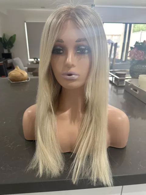 Blonde Human Hair Lace Front Wig