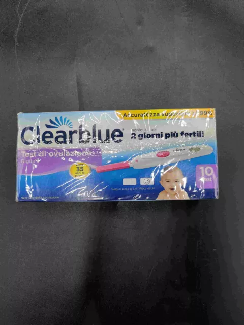 Clearblue Kinderwunsch Ovulationstest Kit Digital, 10 Tests + 1 digitale Testhal