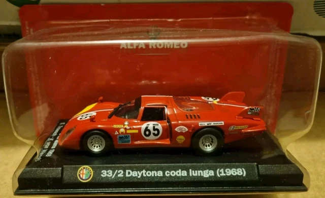 Miniature Best Model Alfa Romeo 33.2 Coda Lunga N.16 Spa 1968 – 1/43, Neuve