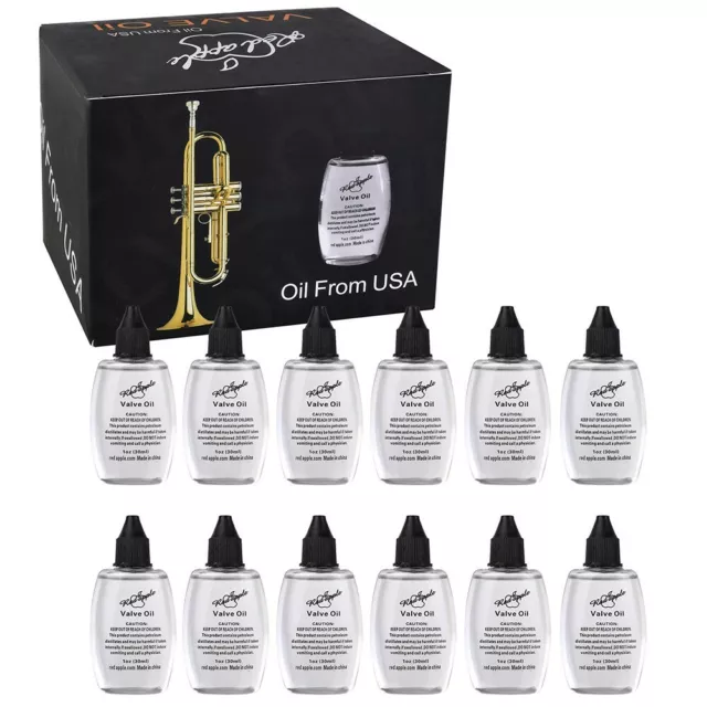 30ml Valve Oil Lubricant Brass Instruments Trumpet Cornet Valve Slide & Key Oil