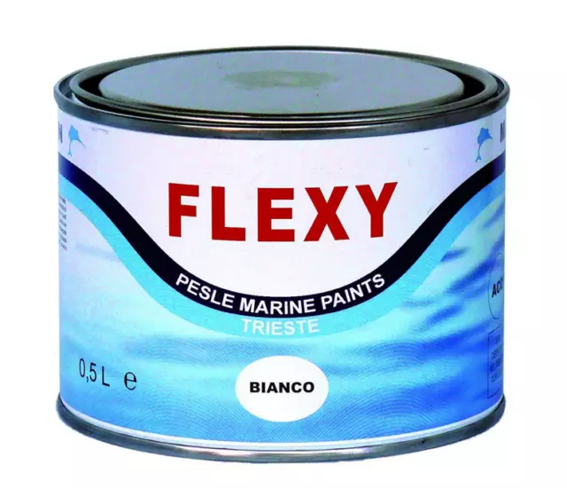 MARLIN Flexy Elastisches Antifouling für Schlauchboote grau/schwarz/rot/weiß