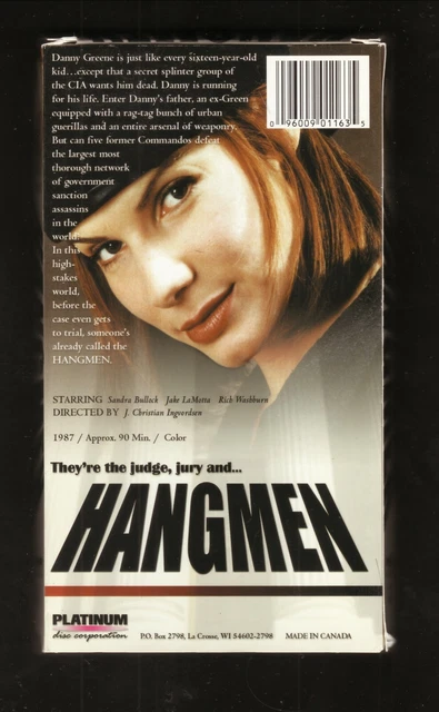 HANGMEN SANDRA BULLOCK JAKE LAMOTTA KEITH Bogart VHS Video EUR 0 94 hangmen-sandra-bullock-jake-lamotta-keith-bogart-vhs-video-eur-0-94