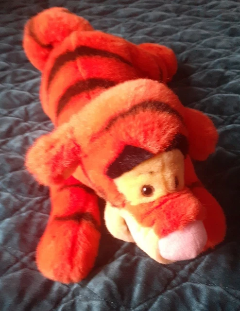 VINTAGE DISNEYLAND PARIS Disney Tigger Soft Cuddly Toy Plush Winnie the ...