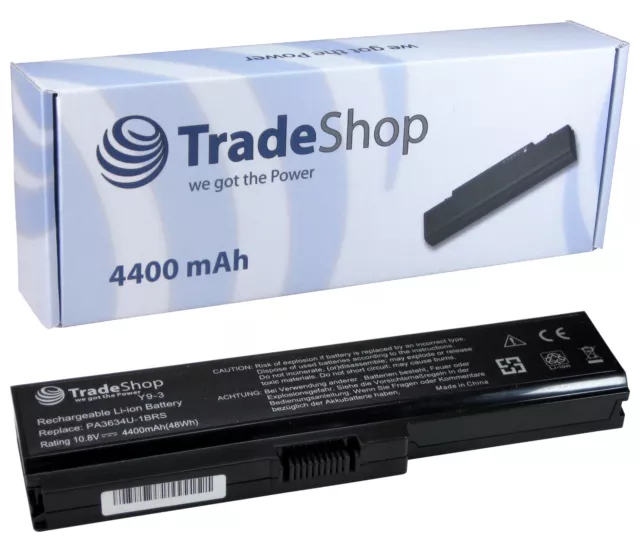 BATTERIE HAUTE PERFORMANCE 4400mAh Toshiba PA3817U-1BAS PA3817U-1BRS PA3818U-1BRS Li-Ion