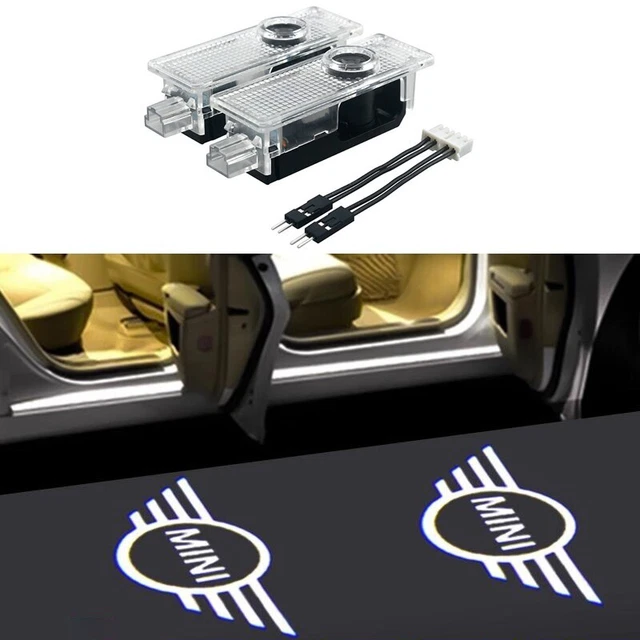 LED Türlogo-Projektor Für MINI – 2-teiliges Set, Plug & Play, Wasserdicht