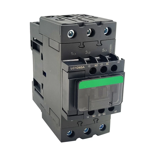 TeSys Deca LC1D65AM7 Contactor 220V coil AC 3P 65A replace Schneider LC1D65AM7
