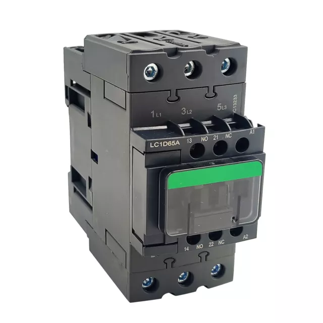 TeSys Deca LC1D65AP7 Contactor 230V coil AC 3P 65A replace Schneider LC1D65AP7